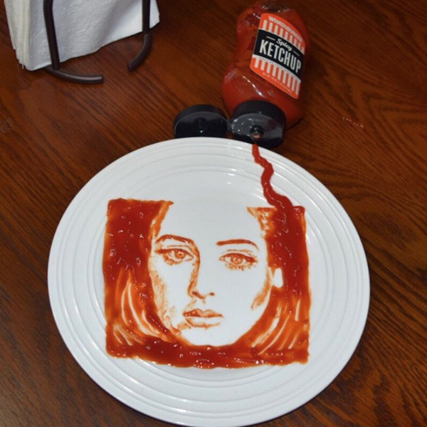 Rob Ferrel Ketchup Art Rob Ferrel Ketchup Art